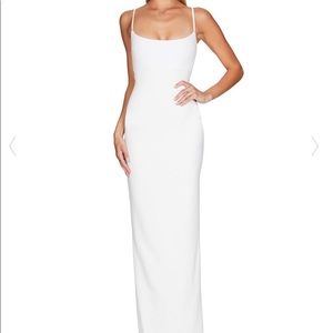 Nookie gown white